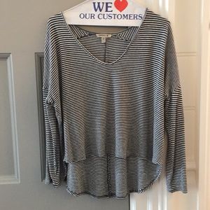 High low long sleeve